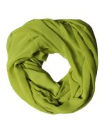 Dolce & Gabbana Green Polyester Stole Neck Wrap Shawl  Scarf