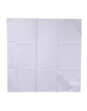 Dolce & Gabbana White Silk Lace Stole Square Foulard  Scarf