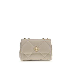 Tory Burch Beige Lamb Ovis Aries Aries Shoulder Bag