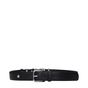 Dolce & Gabbana Black Leather Regular Belt