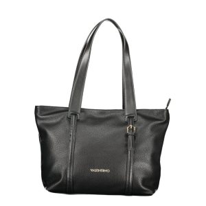 Mario Valentino Nero Polyurethane Women Shoulder Bag