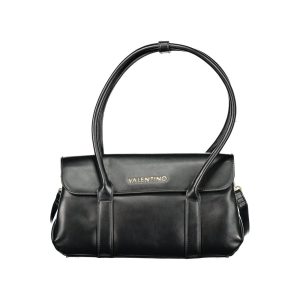 Mario Valentino Nero Poliuretano Woman Shoulder Bag
