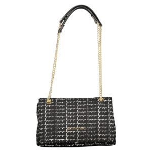 Mario Valentino Nero Polyurethane Women Shoulder Bag
