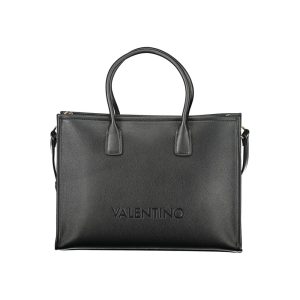 Mario Valentino Black Polyurethane Women Handbag