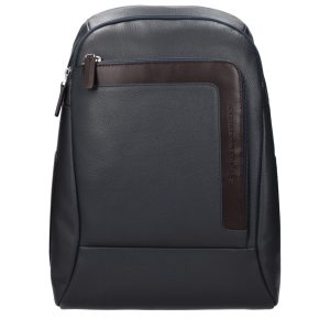 Piquadro Gray Leather Backpack