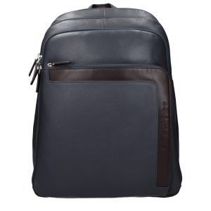 Piquadro Gray Leather Backpack