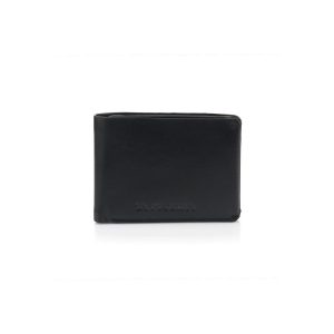 La Martina Black Cowhide Wallet