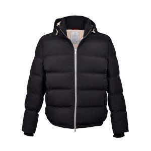 Brunello Cucinelli Black Polyamide Full-Length Jacket