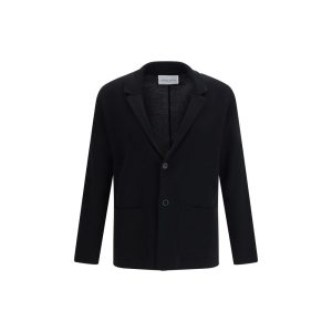 Roberto Collina Black Polyamide Coat