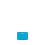 Comme Des Garçons Blue Calf Leather Bos Taurus Wallet