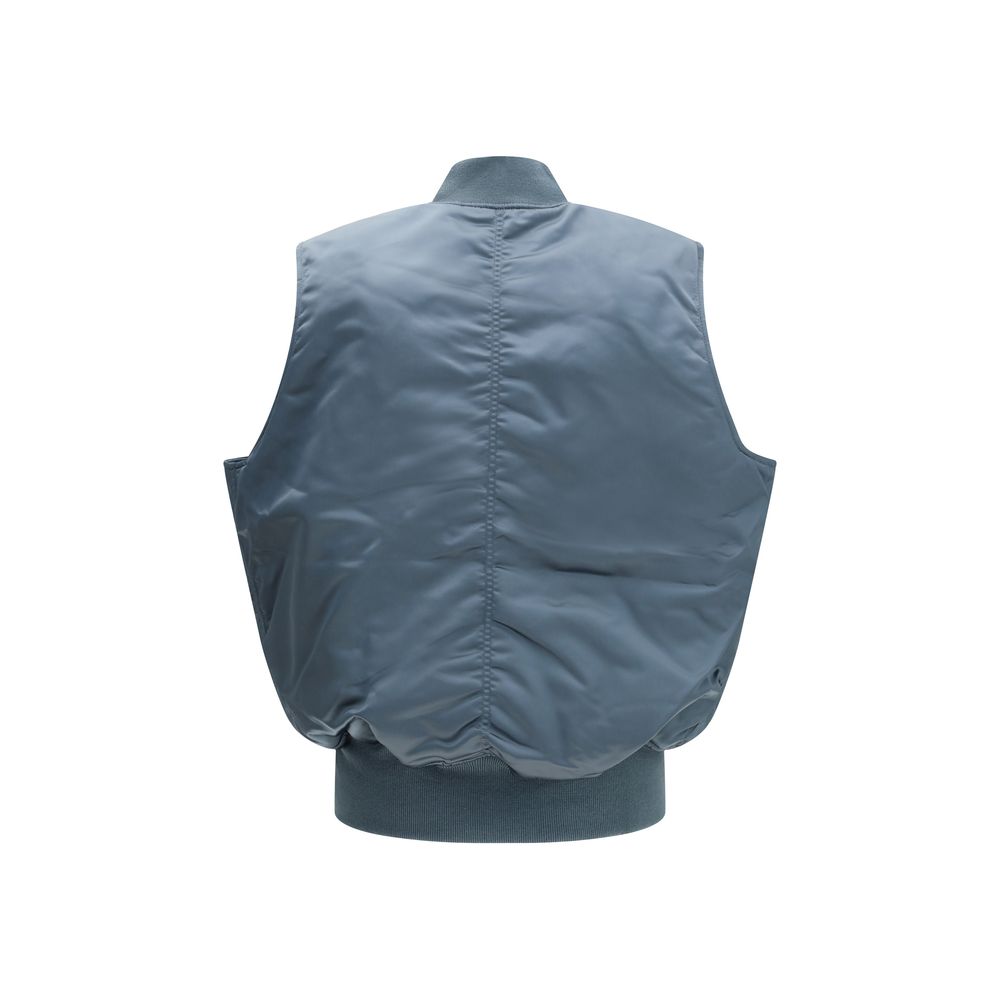 ALPHA INDUSTRIES Blue Nylon Sleeveless Jacket - Image 2