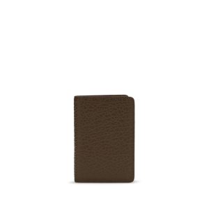 Maison Margiela Brown Calf Leather Bos Taurus Wallet