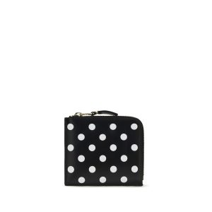 Comme Des Garçons Black Calf Leather Bos Taurus Wallet