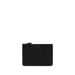Comme Des Garçons Black Calf Leather Bos Taurus Wallet