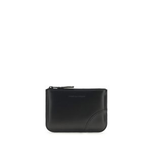 Comme Des Garçons Black Calf Leather Bos Taurus Wallet