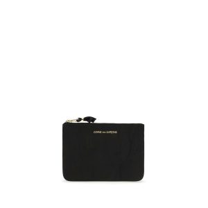 Comme Des Garçons Black Calf Leather Bos Taurus Wallet
