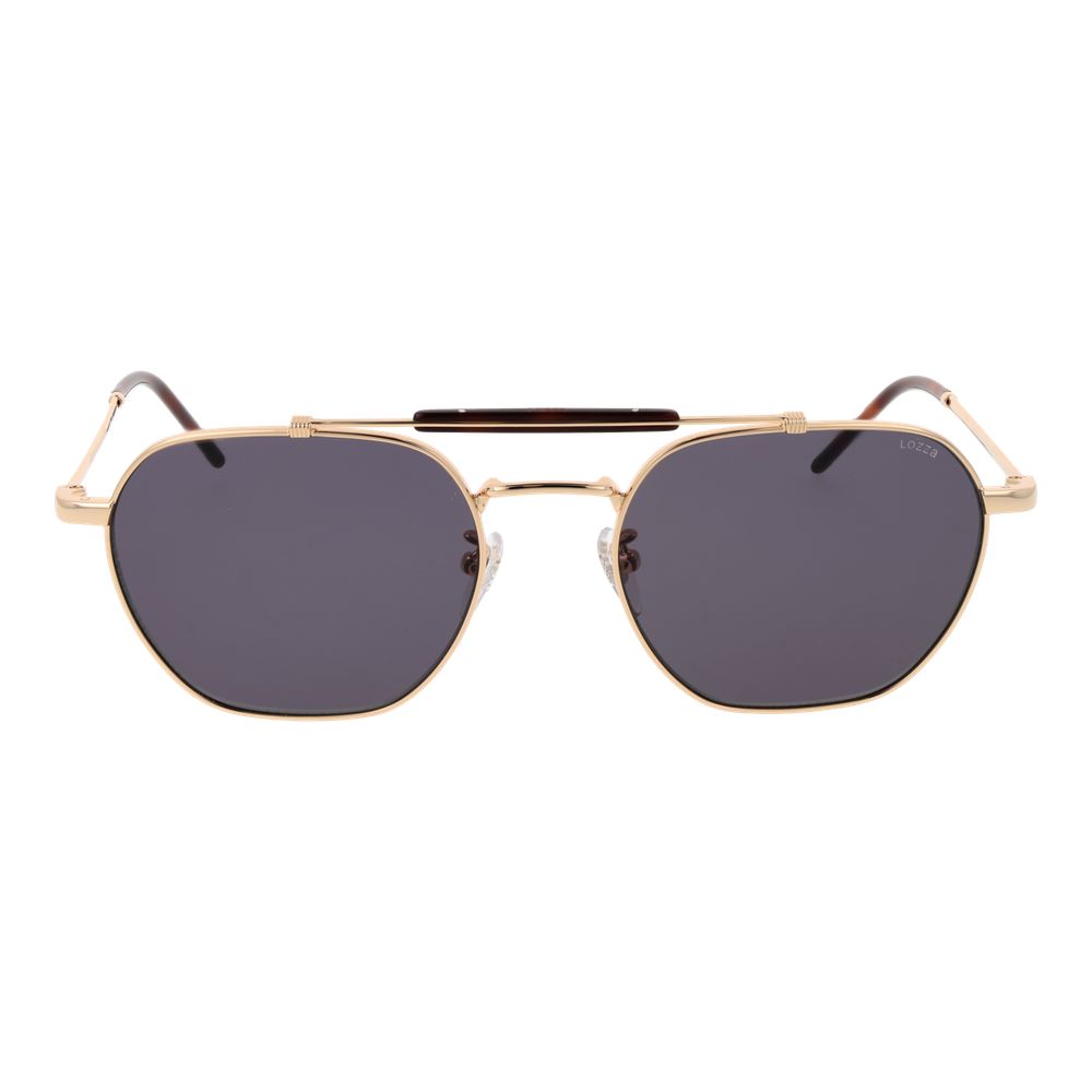 Lozza Gold Metal Sunglasses - Image 2