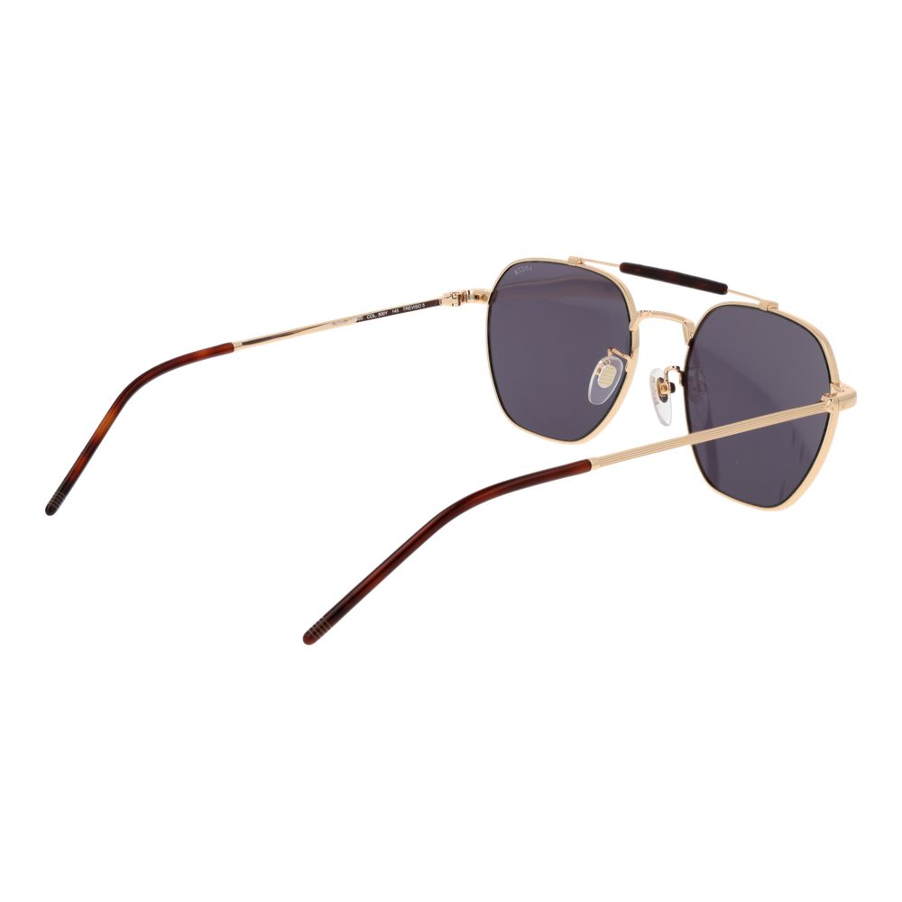 Lozza Gold Metal Sunglasses - Image 3