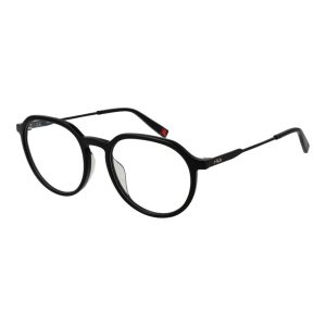 Fila Black Stainless Steel Glasses (Frames)