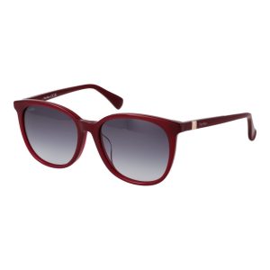 Max Mara Burgundy Acetate Sunglasses