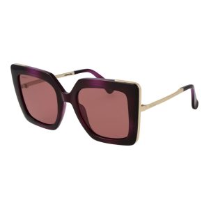 Max Mara Purple Plastic Sunglasses