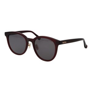 Max Mara Burgundy Acetate Sunglasses