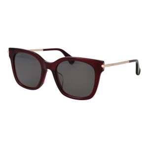 Max Mara Burgundy Acetate Sunglasses