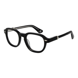 Police Black Cellulose Acetate Glasses (Frames)