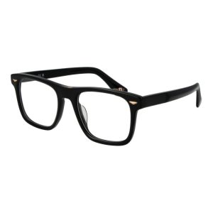 Police Black Cellulose Acetate Glasses (Frames)