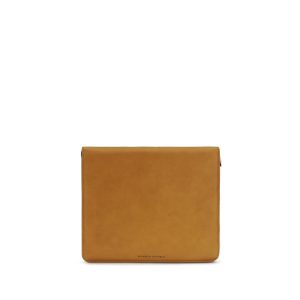Brunello Cucinelli Brown Calf Leather Bos Taurus Wallet