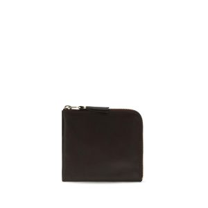 Comme Des Garçons Brown Calf Leather Bos Taurus Wallet