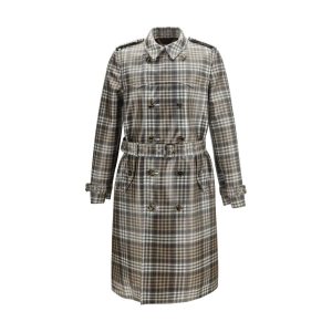 Burberry Brown Polyester Trench Coat