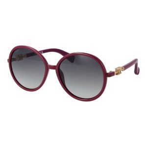 Max Mara Purple Plastic Sunglasses