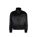 Saint Laurent Black Silk Bomber
