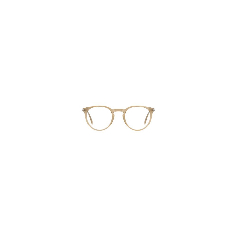 David Beckham Beige Acetate Glasses (Frames) - Image 2