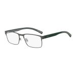 Hugo Boss Gray Steel & Aluminum Glasses (Frames)