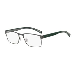 Hugo Boss Gray Steel & Aluminum Glasses (Frames)