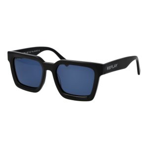 Replay Black Acetate Sunglasses