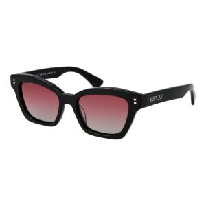Replay Black Acetate Sunglasses