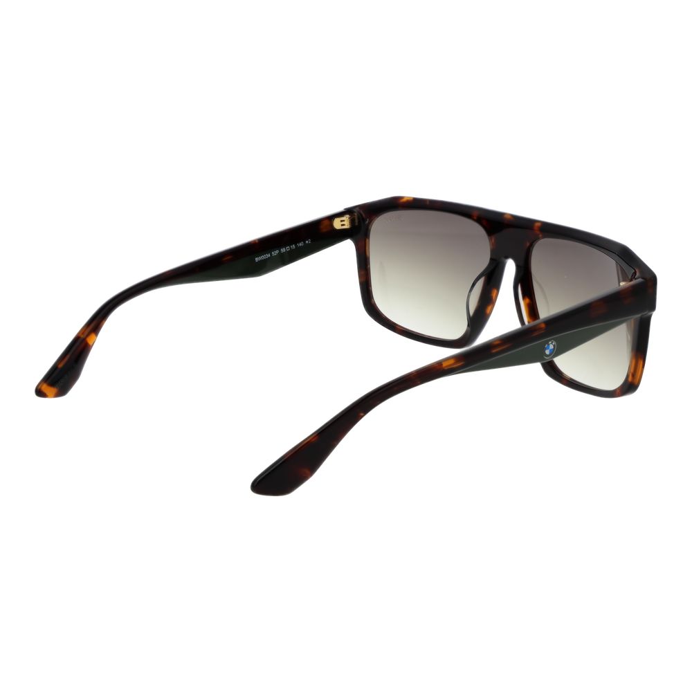 BMW Brown Plastic Sunglasses - Image 3