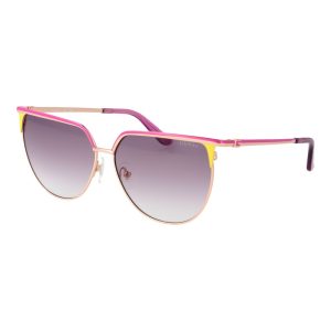 Guess Rose Gold Metal Sunglasses