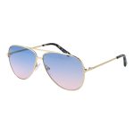 Emilio Pucci Gold Metal Sunglasses