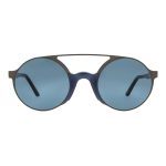 Andy Wolf Gray Metal Sunglasses