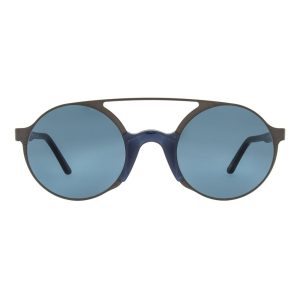 Andy Wolf Gray Metal Sunglasses