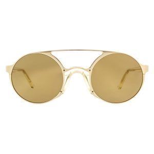 Andy Wolf Gold Metal Sunglasses