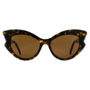 Andy Wolf Brown Acetate Sunglasses