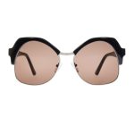 Andy Wolf Black Metal Sunglasses