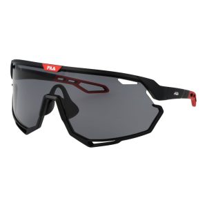 Fila Black Plastic Sunglasses