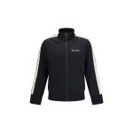 Palm Angels Black Polyester Shell Jacket
