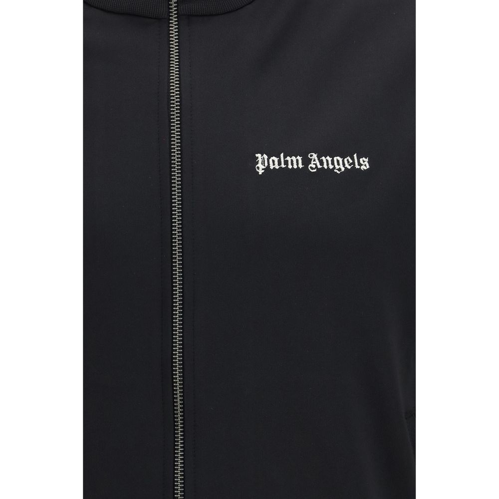Palm Angels Black Polyester Shell Jacket - Image 3